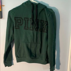Green PINK Hoodie